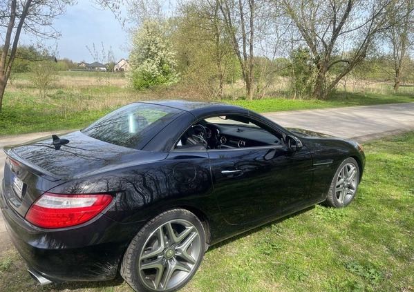 Mercedes-Benz SLK cena 130000 przebieg: 24000, rok produkcji 2013 z Łódź małe 56